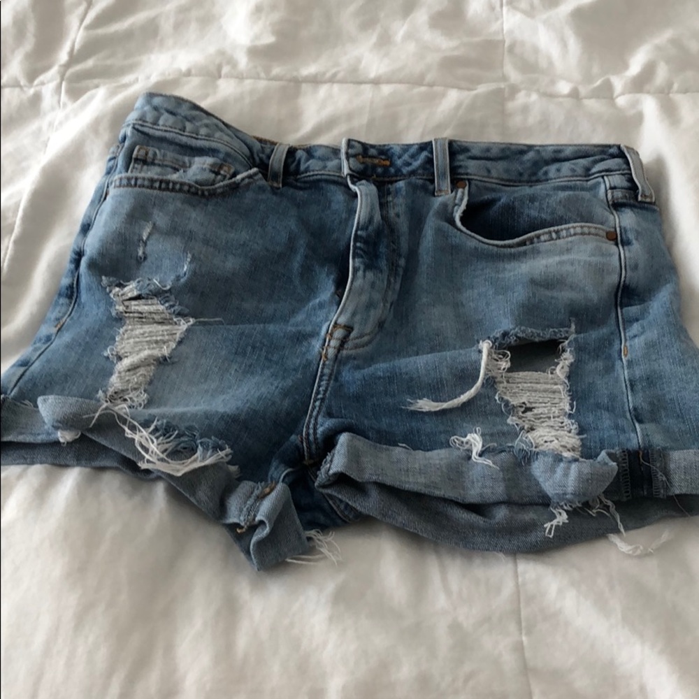 jean shorts